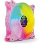 Mars Gaming MF-3D Ventilador ARGB 12cm Rosa con Espejo Infinito 3D